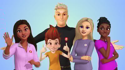 Eric plus 4 avatars