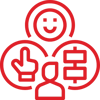 Improved Patient Experience_Icon_Alizarin Crimson Red_400x400