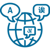 Multilingual Icons_Allports_blue_400x400