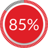 85 percent gray red icon_Gray_800x800