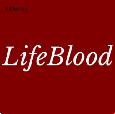 LifeBlood podcast logo