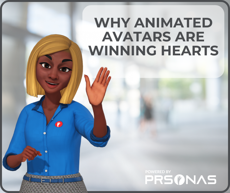 Why animated avatars are winning hearts image of avatar smiling and waving